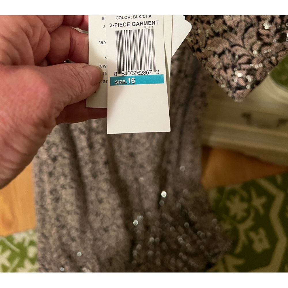 Evening gown-long sleeveless dress with jacket-new with tags